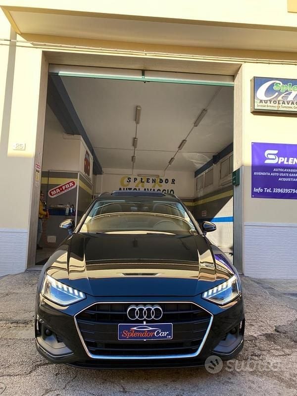 Nero Usata 2022 Audi A4 Station wagon | 23.500 € (Buon prezzo) - Immagine 1/4