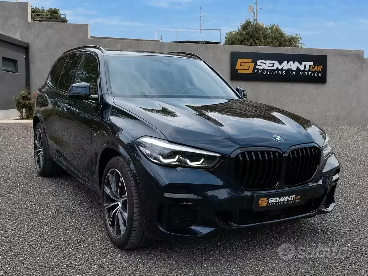 Usata BMW X5 M Sport 231 CV (169 kW) 2022 Bluazzurro SUV
