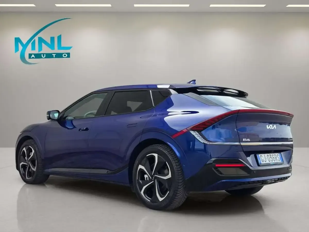 Usata Kia EV6 GT-Line 239 kW (325 CV) 2022 Blu/azzurro SUV