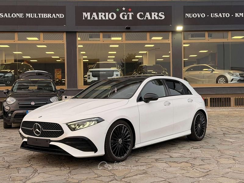 Usata Mercedes A180 AMG Line Premium 136 CV (100 kW) 2023 Bianco Berlina