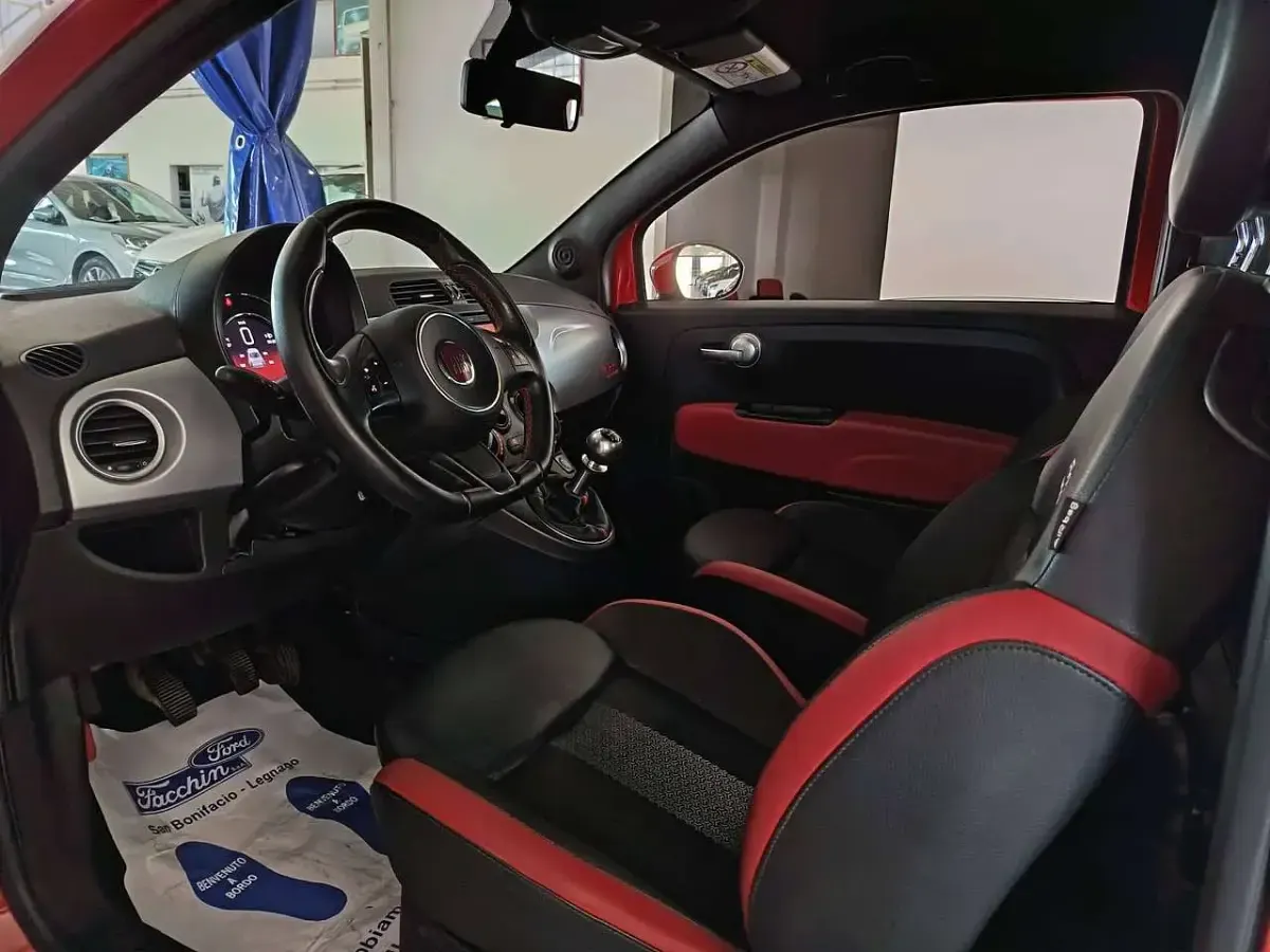 Usata Fiat 500 S 69 CV (50 kW) 2015 Rosso Utilitaria