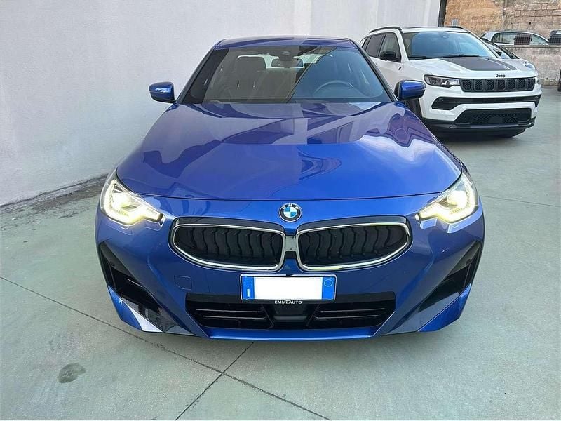 Usata BMW 220 M Sport 190 CV (139 kW) 2022 Blu Coupé