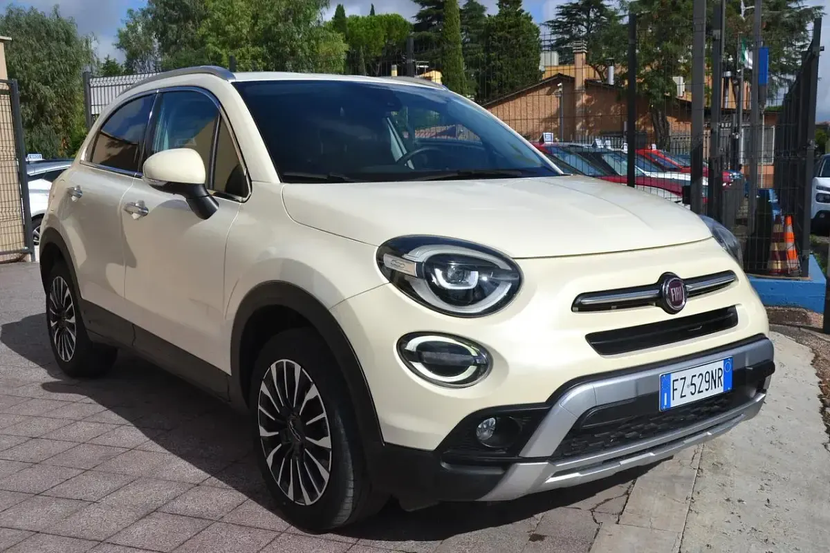 Usata Fiat 500X Cross 120 CV (88 kW) 2019 Bianco SUV
