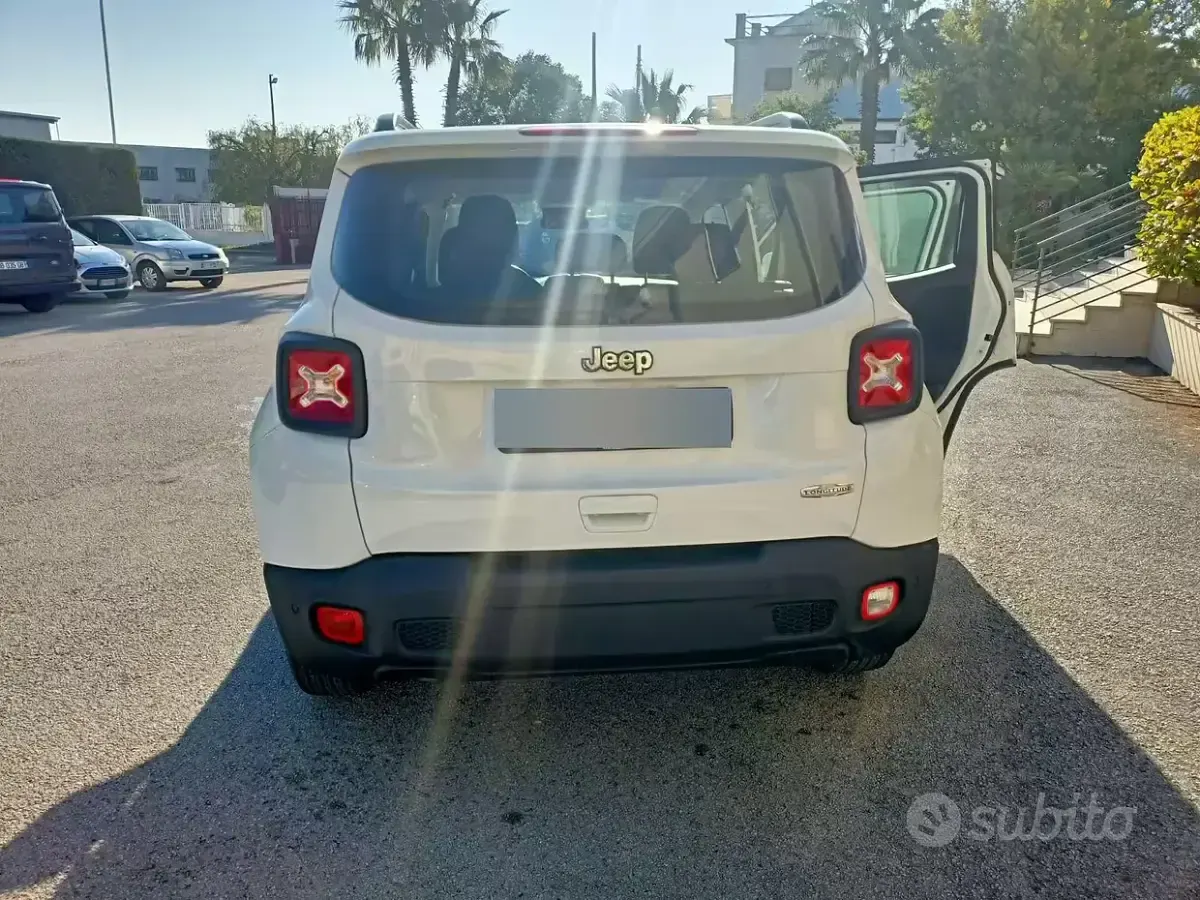 Usata Jeep Renegade 120 CV (88 kW) 2019 Bianco SUV