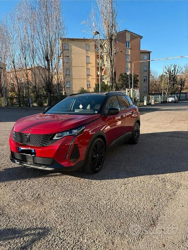 Usata Peugeot 3008 GT 131 CV (96 kW) 2020 Rosso SUV