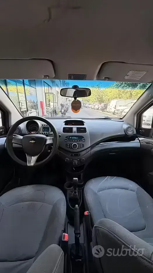 Usata Chevrolet Spark LS 68 CV (50 kW) 2011 Nero Utilitaria