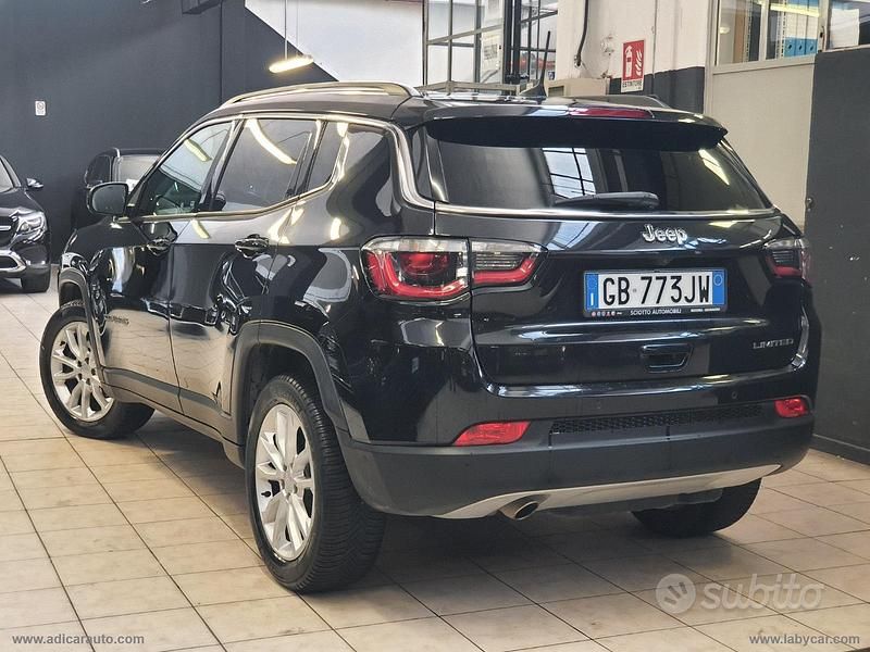 Usata Jeep Compass Limited 120 CV (88 kW) 2021 Nero SUV