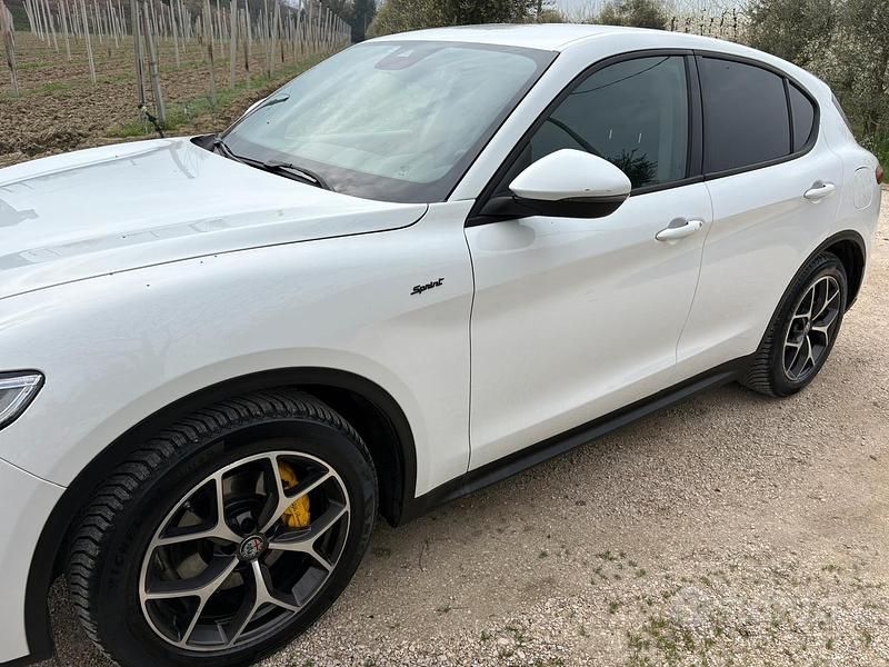 Usata Alfa Romeo Stelvio Sprint 190 CV (139 kW) 2020 Bianco SUV