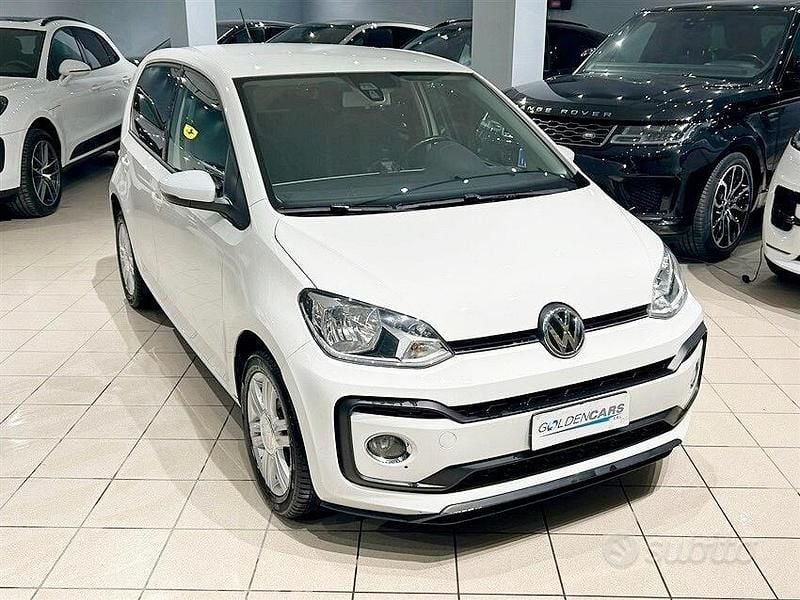 Usata VW up! Highline 90 CV (66 kW) 2018 Bianco Utilitaria