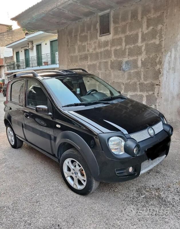 Usata Fiat Panda 4x4 2006 Nero Utilitaria