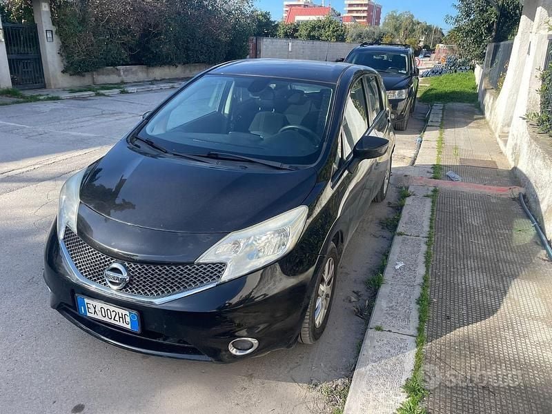 Usata Nissan Note 2014 Nero Utilitaria