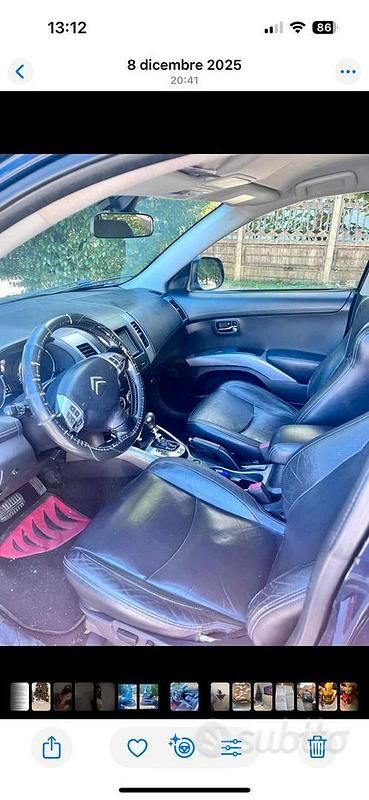 Usata Citroën C-Crosser 160 CV (117 kW) 2011 Blu SUV