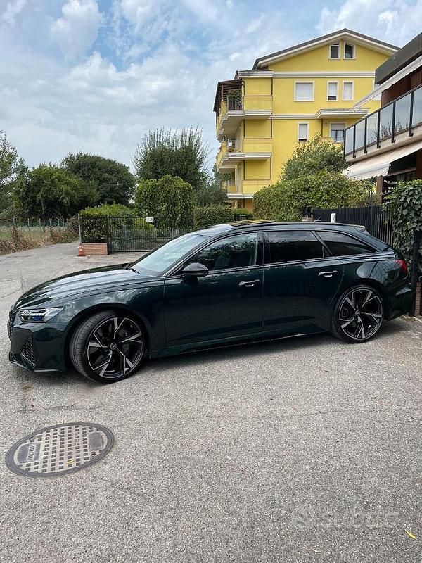 Usata Audi RS6 Comfort 2021 Verde Station wagon