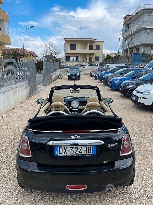 Usata Mini Cooper Cabriolet 120 CV (88 kW) 2009 Nero Cabrio