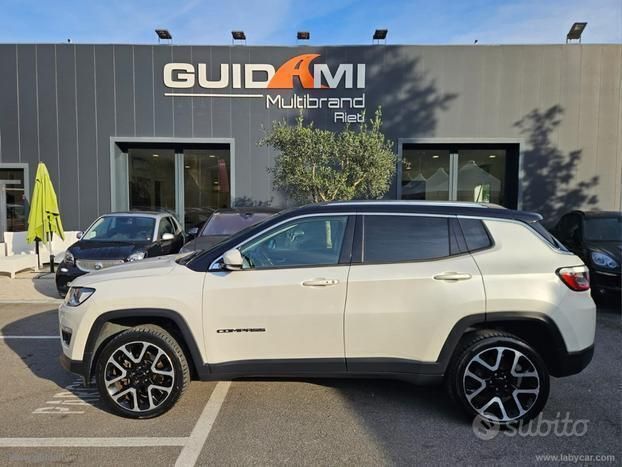 Usata Jeep Compass Limited 140 CV (102 kW) 2017 Bianco SUV