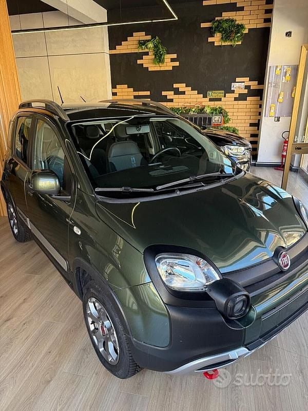 Verde Usata 2020 Fiat Panda Cross Cross Due volumi | 12.500 € (Ottimo prezzo) - Immagine 1/4