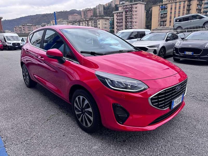 Usata Ford Fiesta Titanium 75 CV (55 kW) 2023 Rosso Utilitaria
