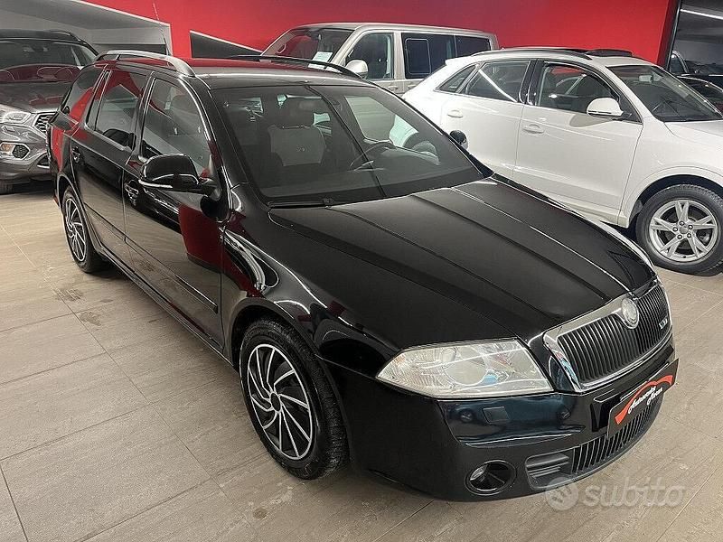 Usata Skoda Octavia RS 170 CV (125 kW) 2009 Nero Station wagon