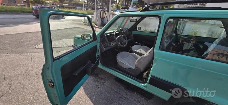 Usata Fiat Panda 50 CV (36 kW) 2001 Verde Utilitaria