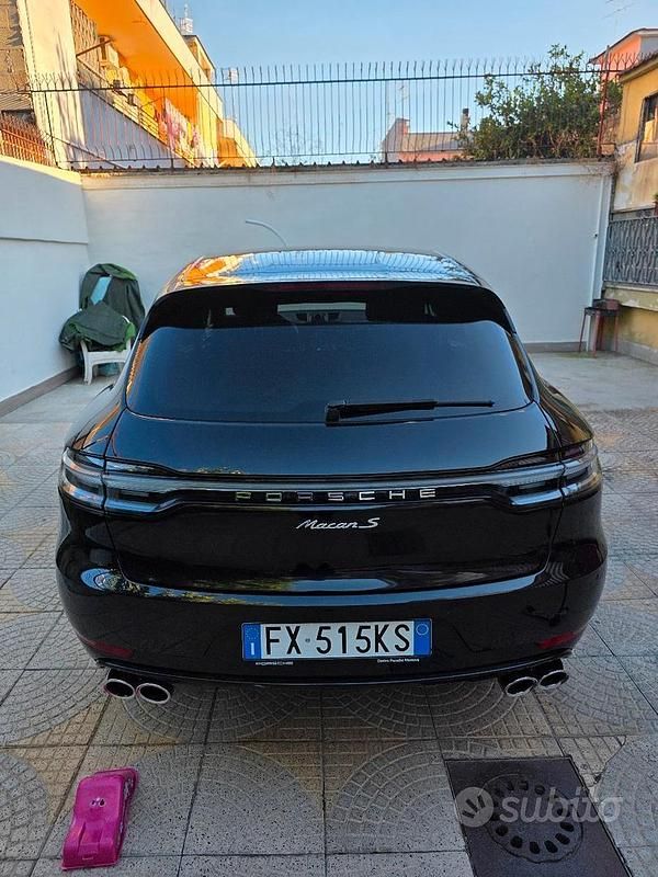 Usata Porsche Macan S 250 CV (183 kW) 2015 Nero SUV