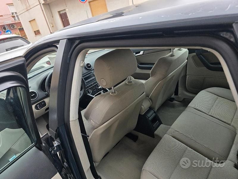 Usata Audi A3 105 CV (77 kW) 2009 Grigio Utilitaria