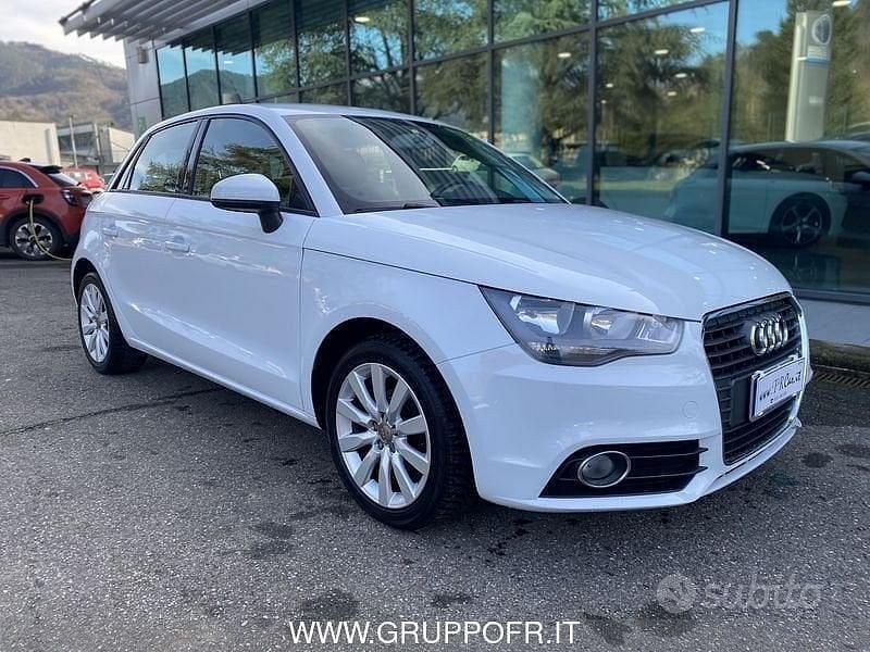 Usata Audi A1 Admired 86 CV (63 kW) 2014 Bianco Utilitaria
