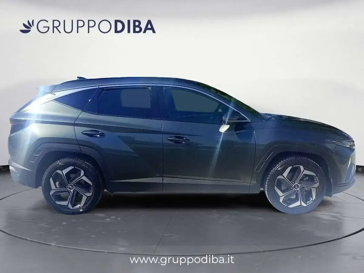 Usata Hyundai Tucson 230 CV (169 kW) 2021 Verde SUV