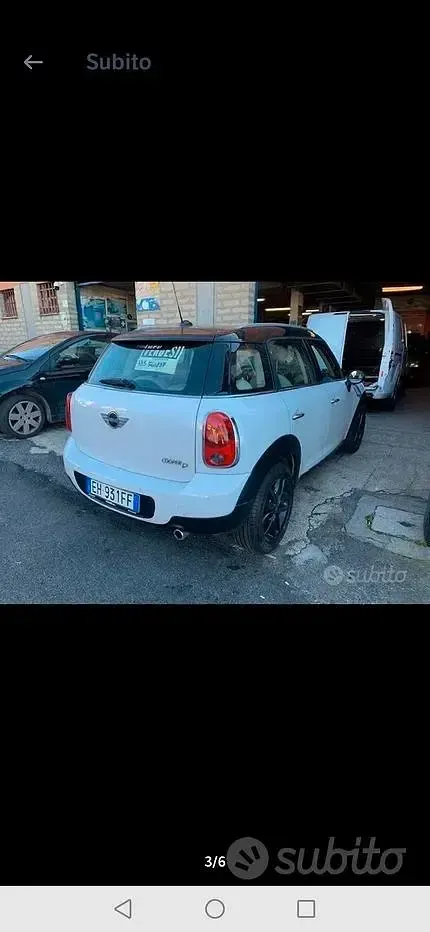 Usata Mini Countryman 111 CV (81 kW) 2011 Bianco SUV