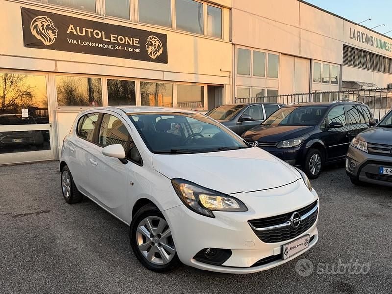 Usata Opel Corsa 75 CV (55 kW) 2015 Bianco Utilitaria