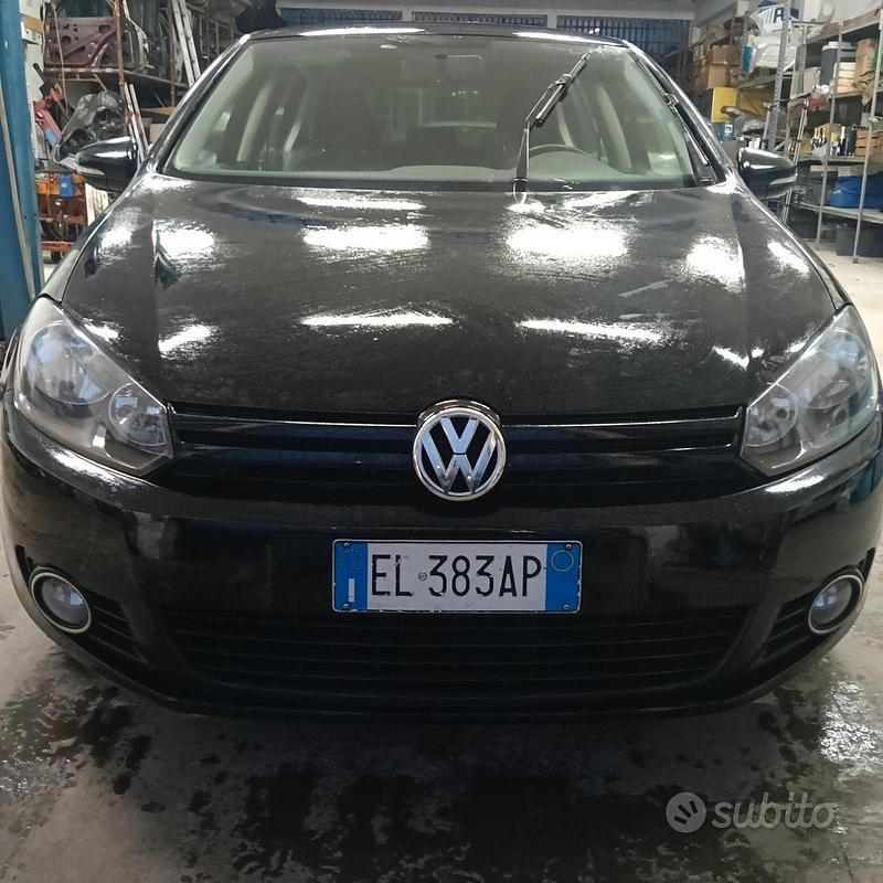 Usata VW Golf 122 CV (89 kW) 2012 Nero Berlina