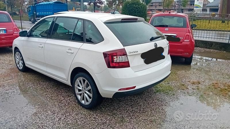 Usata Skoda Rapid Ambition 90 CV (66 kW) 2018 Bianco Berlina