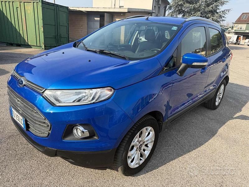 Usata Ford Ecosport Titanium 110 CV (80 kW) 2016 Blu SUV