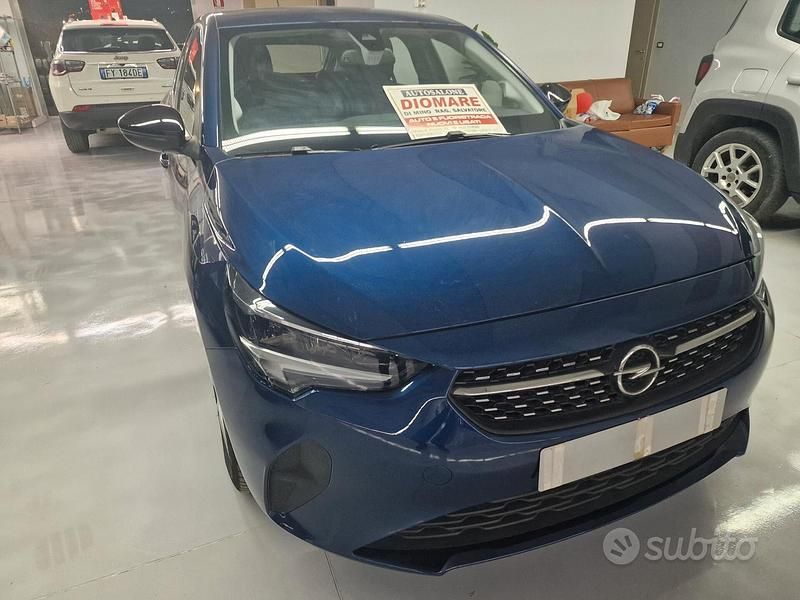 Usata Opel Corsa Elegance 100 CV (73 kW) 2021 Blu Berlina