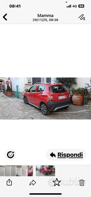 Usata Opel Karl 2018 Rosso Utilitaria