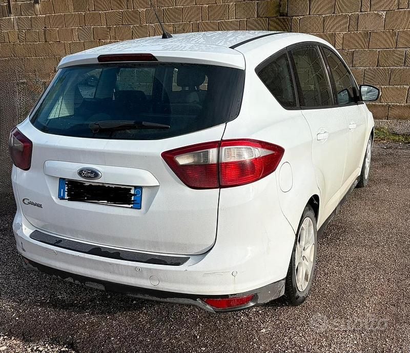 Usata Ford C-MAX 95 CV (69 kW) 2014 Bianco Monovolume