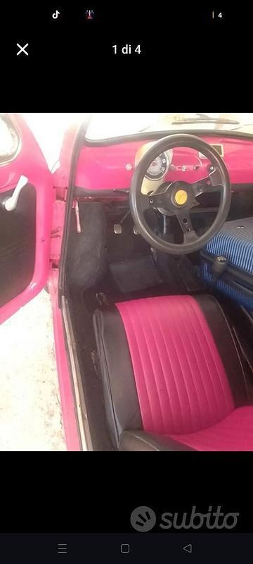 Usata Fiat 500 2016 Rosso