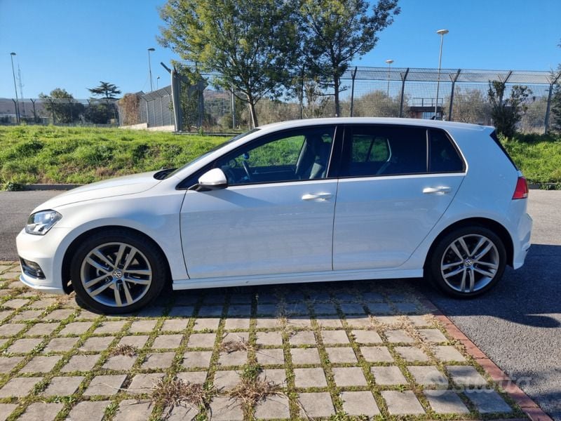 Usata VW Golf VII Edition 110 CV (80 kW) 2016 Bianco Berlina