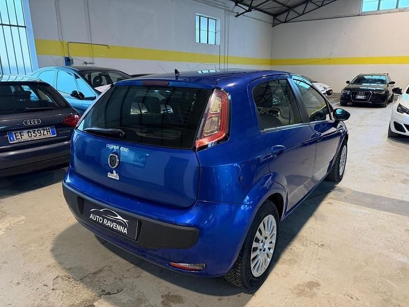 Usata Fiat Punto Evo 95 CV (69 kW) 2012 Blu Utilitaria