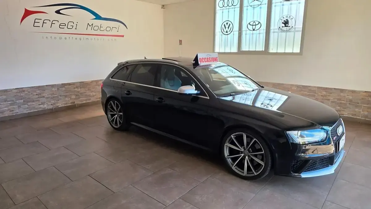 Usata Audi RS4 450 CV (330 kW) 2015 Nero Station wagon