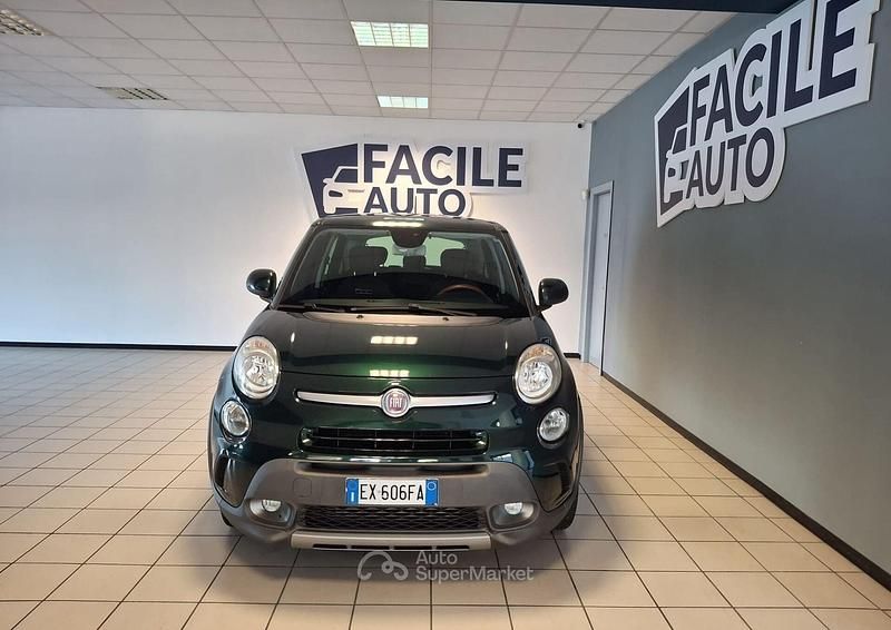 Usata Fiat 500L Trekking 86 CV (63 kW) 2014 Verde Monovolume