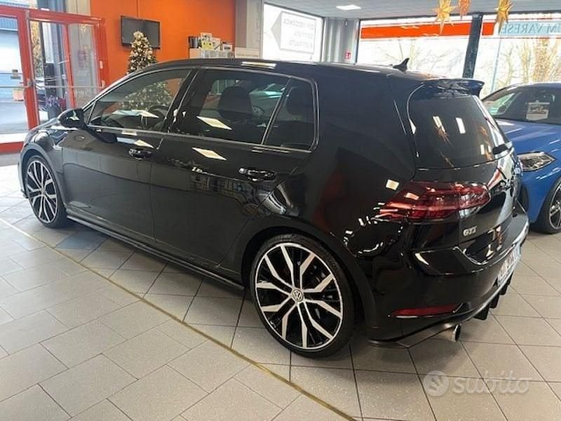 Usata VW Golf GTI 245 CV (180 kW) 2018 Nero Berlina