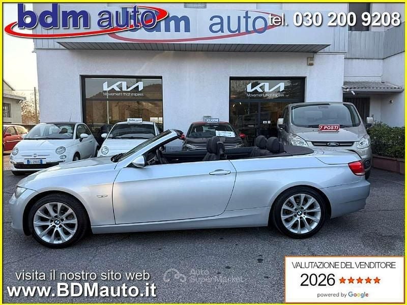 Usata BMW 320 Cabriolet 177 CV (130 kW) 2011 Argento Cabrio