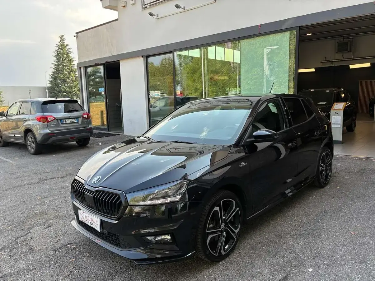 Usata Skoda Fabia Monte Carlo 110 CV (80 kW) 2024 Nero Utilitaria