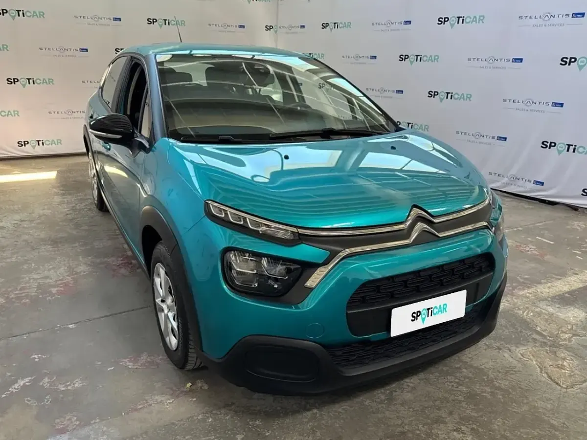 Usata Citroën C3 Feel 102 CV (75 kW) 2022 Blu Utilitaria