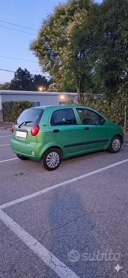 Usata Chevrolet Matiz 51 CV (37 kW) 2007 Verde Utilitaria