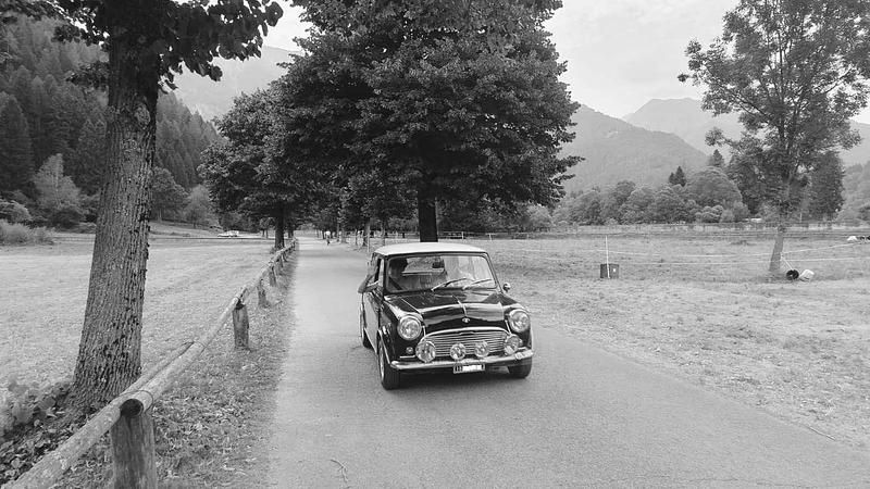 Usata Innocenti Mini 54 CV (39 kW) 1968 Verde Utilitaria