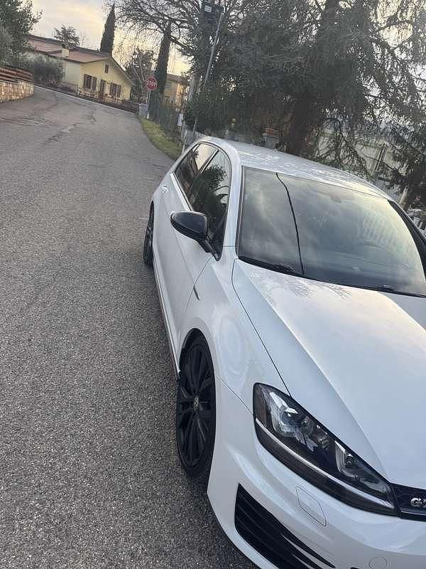 Usata VW Golf VII GTD 184 CV (135 kW) 2017 Bianco