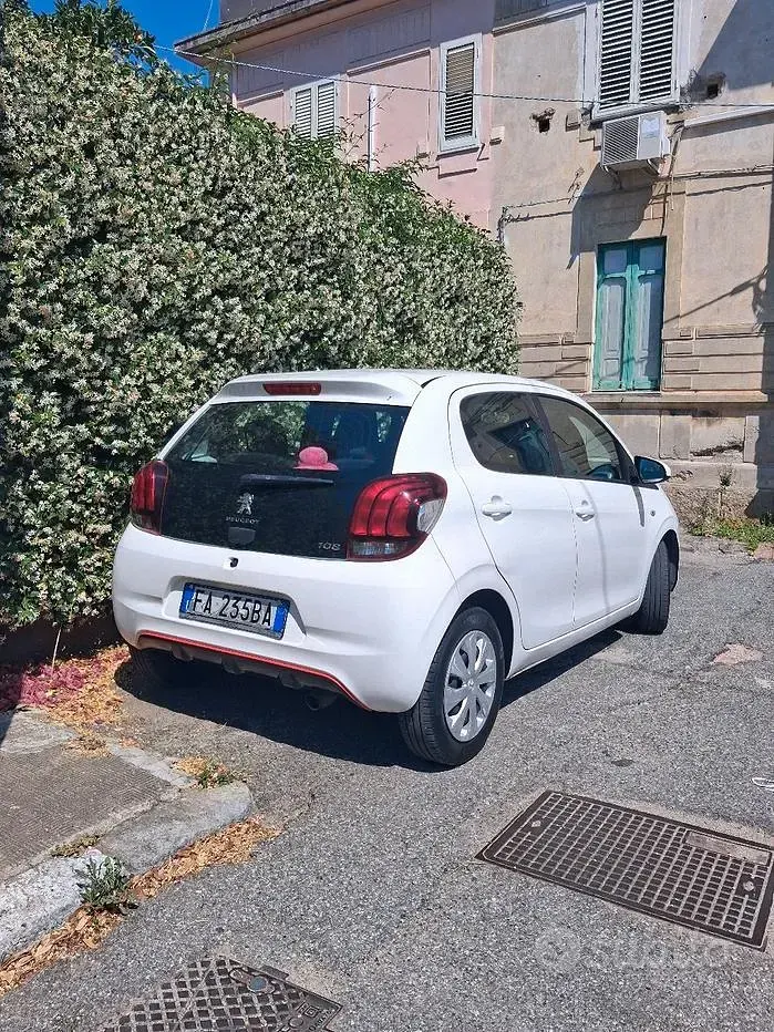 Usata Peugeot 108 69 CV (50 kW) 2015 Bianco Berlina