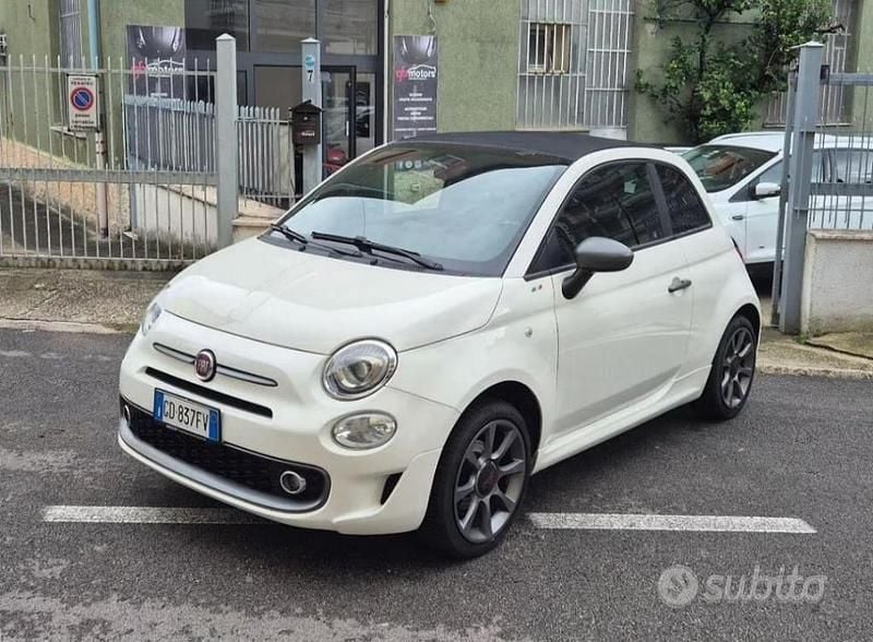 Usata Fiat 500C S 69 CV (50 kW) 2017 Cabrio