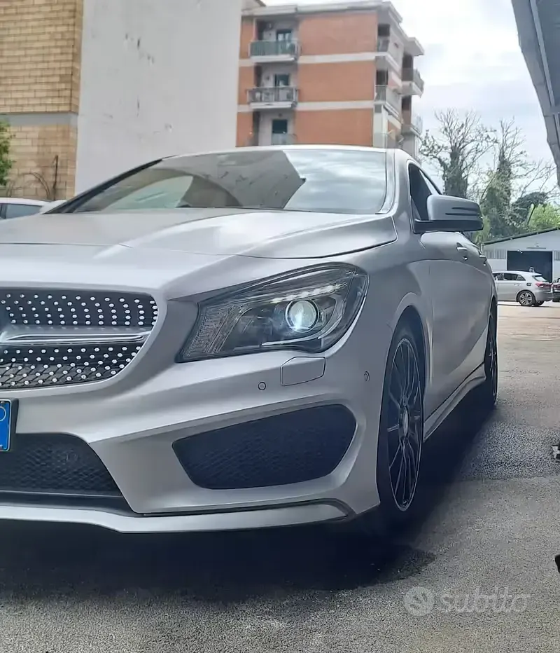 Usata Mercedes CLA200 Premium 136 CV (100 kW) 2016 Grigio Berlina